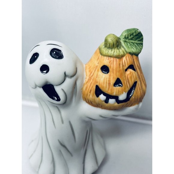 Ghost With Jack-o-lantern Trick Or Treating Young’s Halloween Collection 14601 - Picture 2 of 8